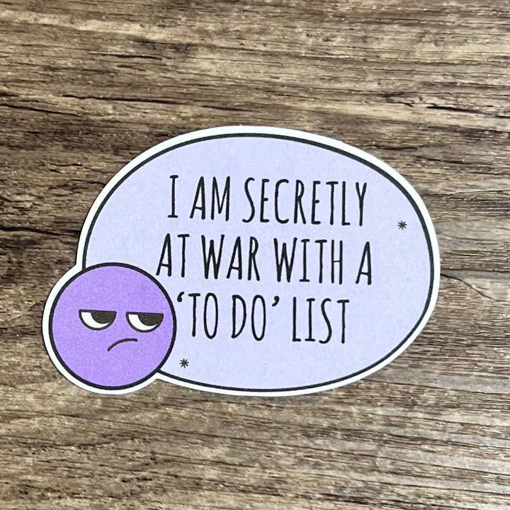 Lustige gestanzte Laptop-Aufkleber, wasserdicht, ich will nicht für den Großhandel von S&Y Brand Paper co.