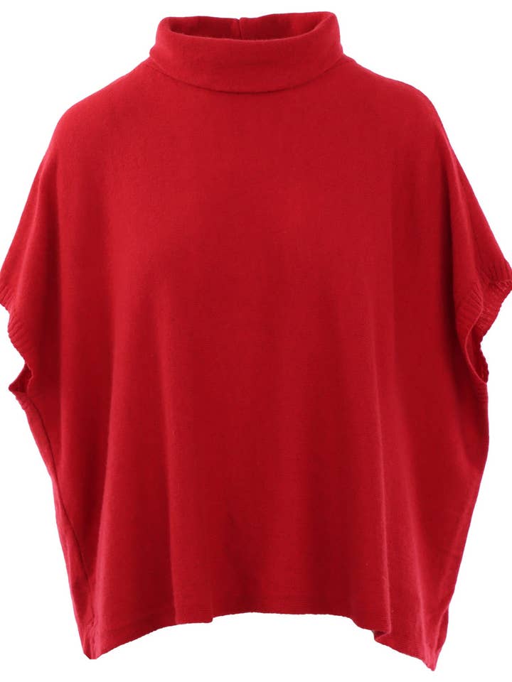 Cadenza Italy Ltd – wholesale Tunika - Dam – Klassisk tunika i kashmirblandning30