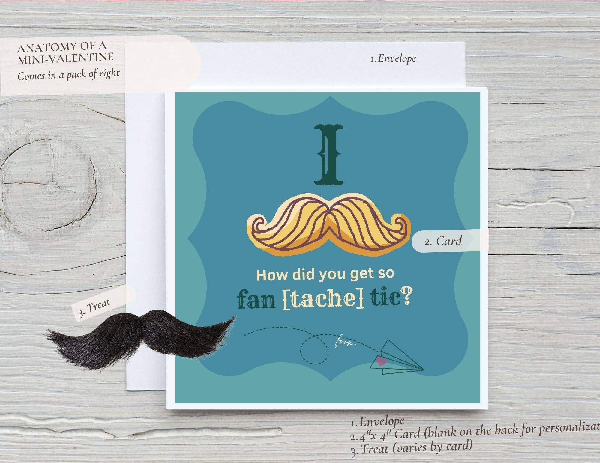Swizzle Stir Stix - Wholesale Stationery/Notecard Set - Fan-Tache-Tic cards0