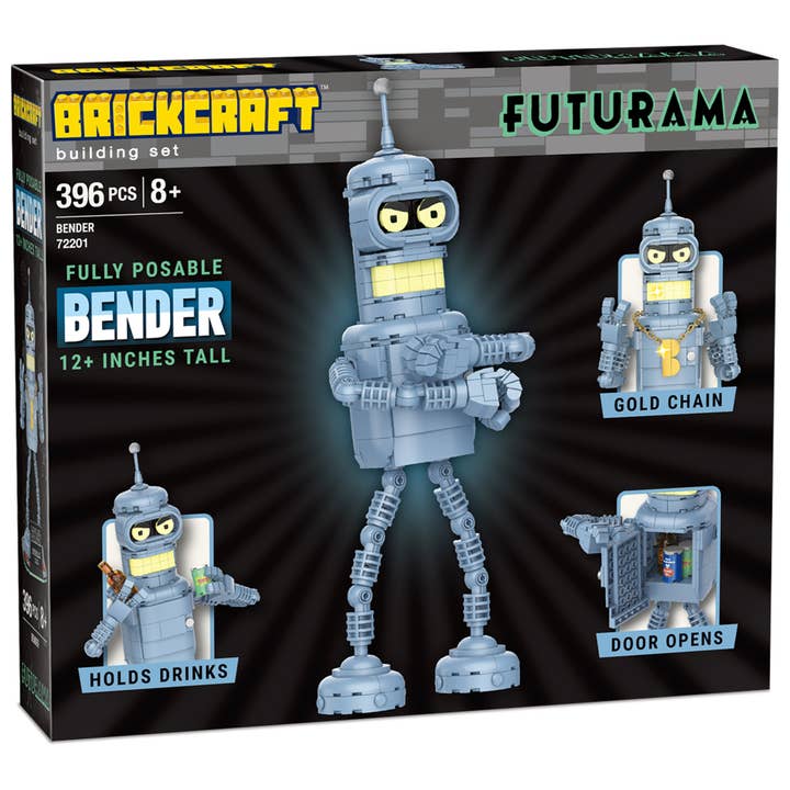 Brickcraft - Wholesale Building Set - Kids - Futurama Bender Brick Building Figure14