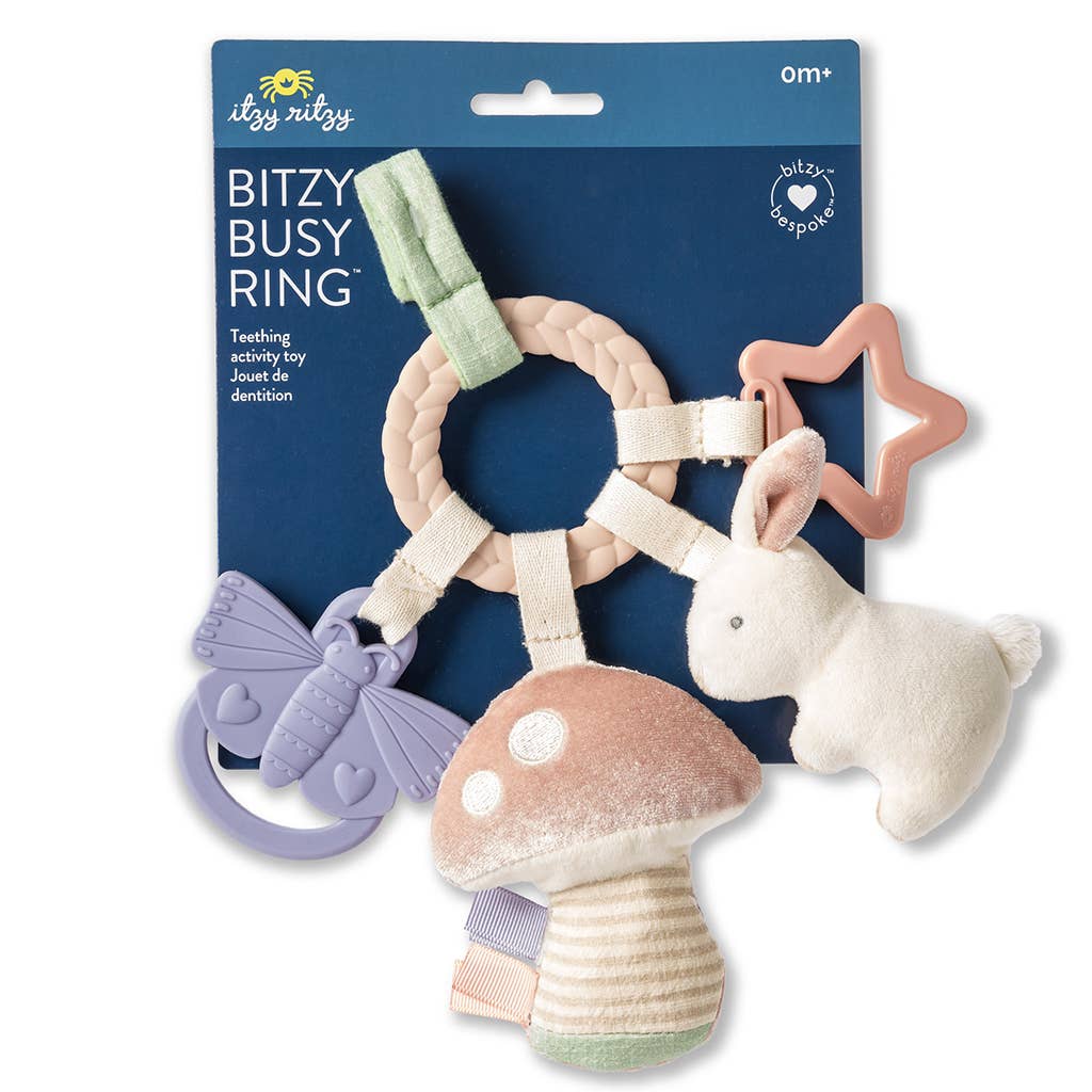 Itzy Ritzy - Wholesale Teether (Not Clip-On) - Baby - *NEW OPTION* Bitzy Busy Ring™ Teething Activity Toy8