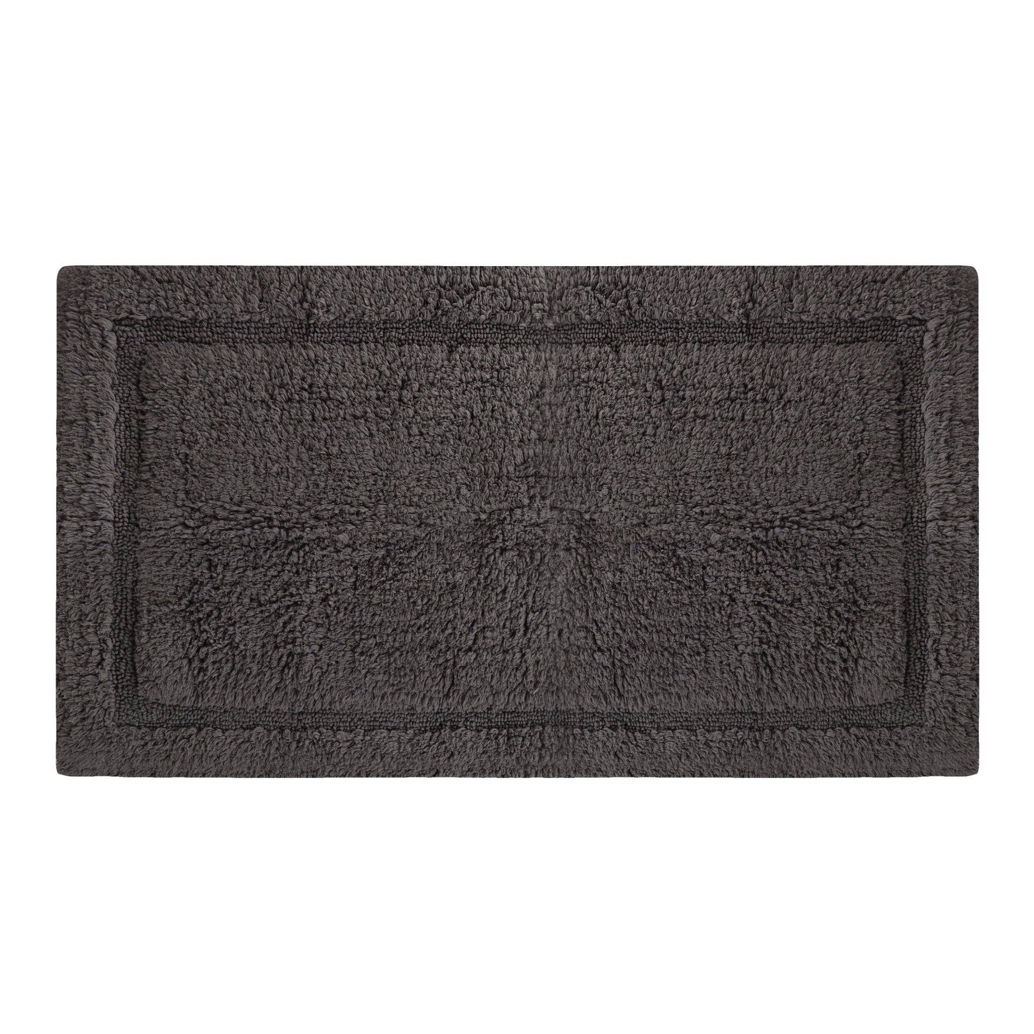 Delara - Wholesale Bath Mat - Organic Cotton Reversible Bath Mat – 3000 GSM24