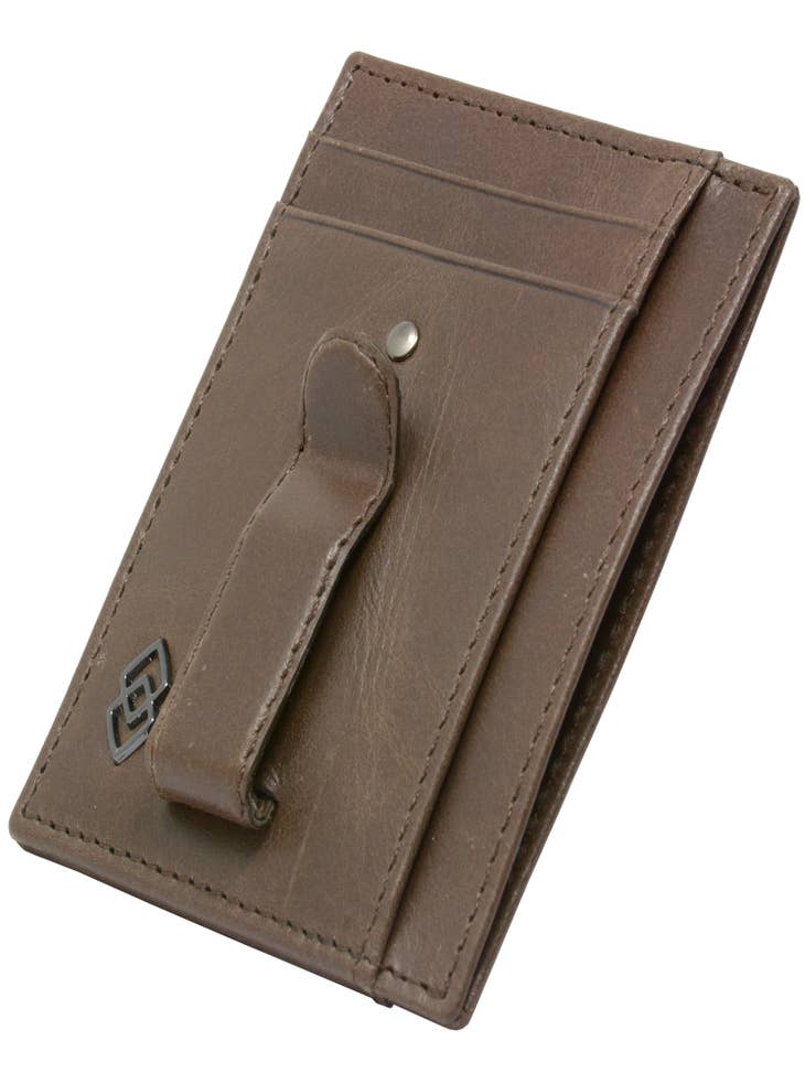 Alpine Swiss Mens Leather RFID Bifold Wallet 2 ID Windows Divided Bill  Section 