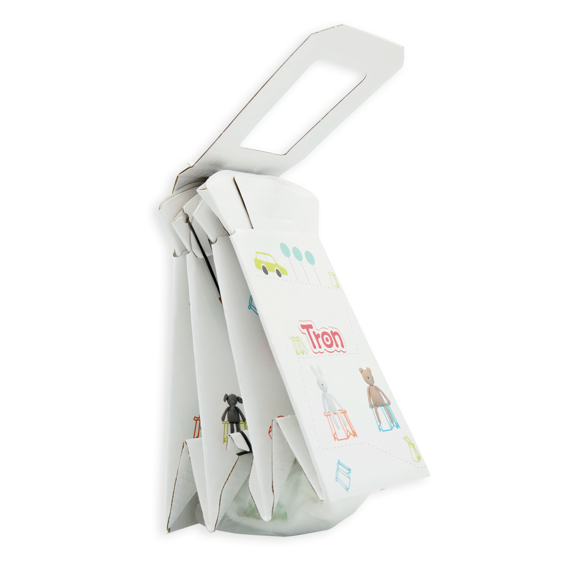 Hippychick – wholesale Potty supplies – Child & baby – Hippychick Tron Disposable Travel Potty Rabbit & Bear2