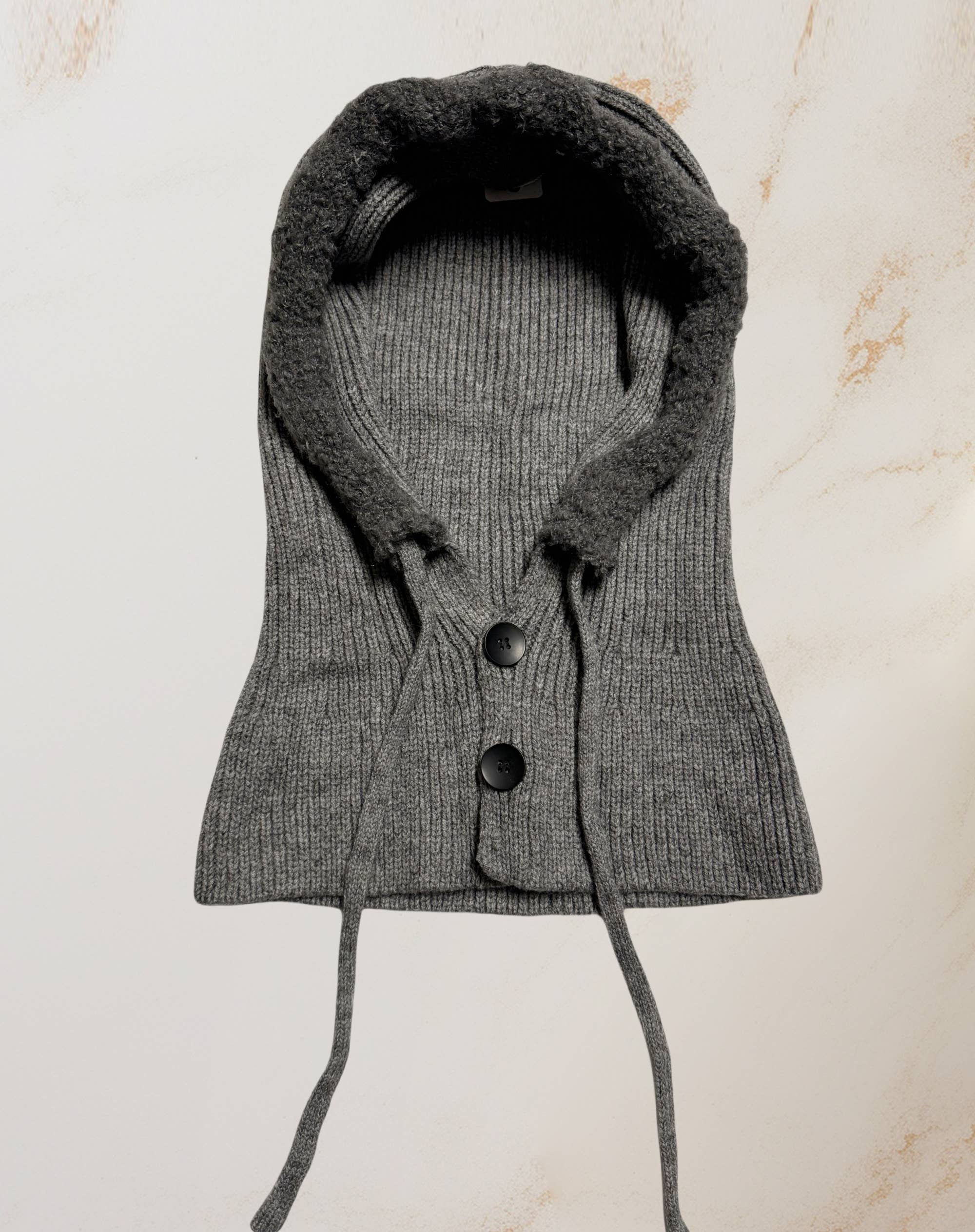 JC Sunny Fashion - Wholesale Beanie - Dames - Converteerbare sjaal met capuchon en knoopsluiting, uniseks13