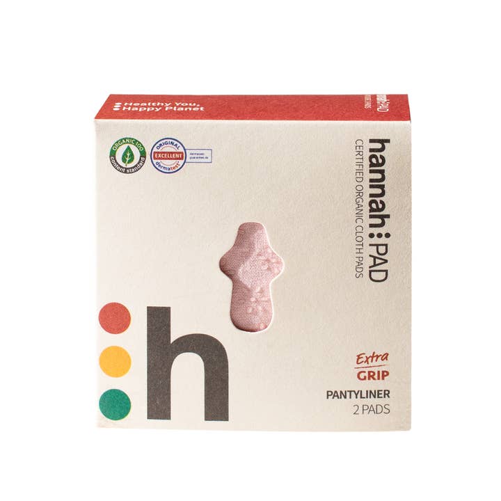 Sabaku Co Distribution - Vente Protections menstruelles/serviettes hygiéniques - The Brand Hannah - Lot de 2 protège-slips HannahPad (extra grip)