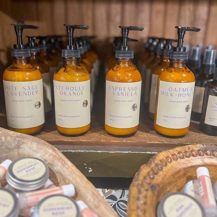 Purple Thistle Botanicals - Wholesale Body Cream/Lotion - Cocoa Cashmere Mango Butter Lotion