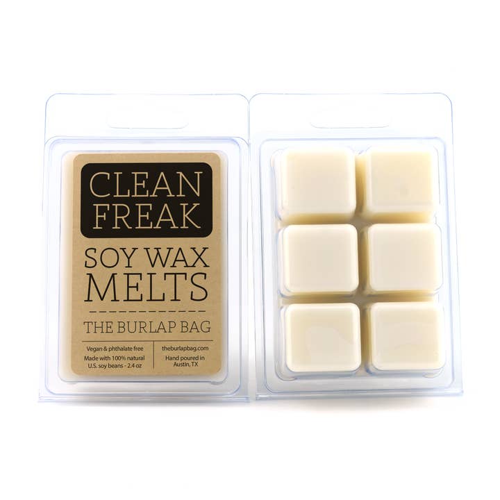 Clean Freak - Soy Wax Melts for wholesale by The Burlap Bag