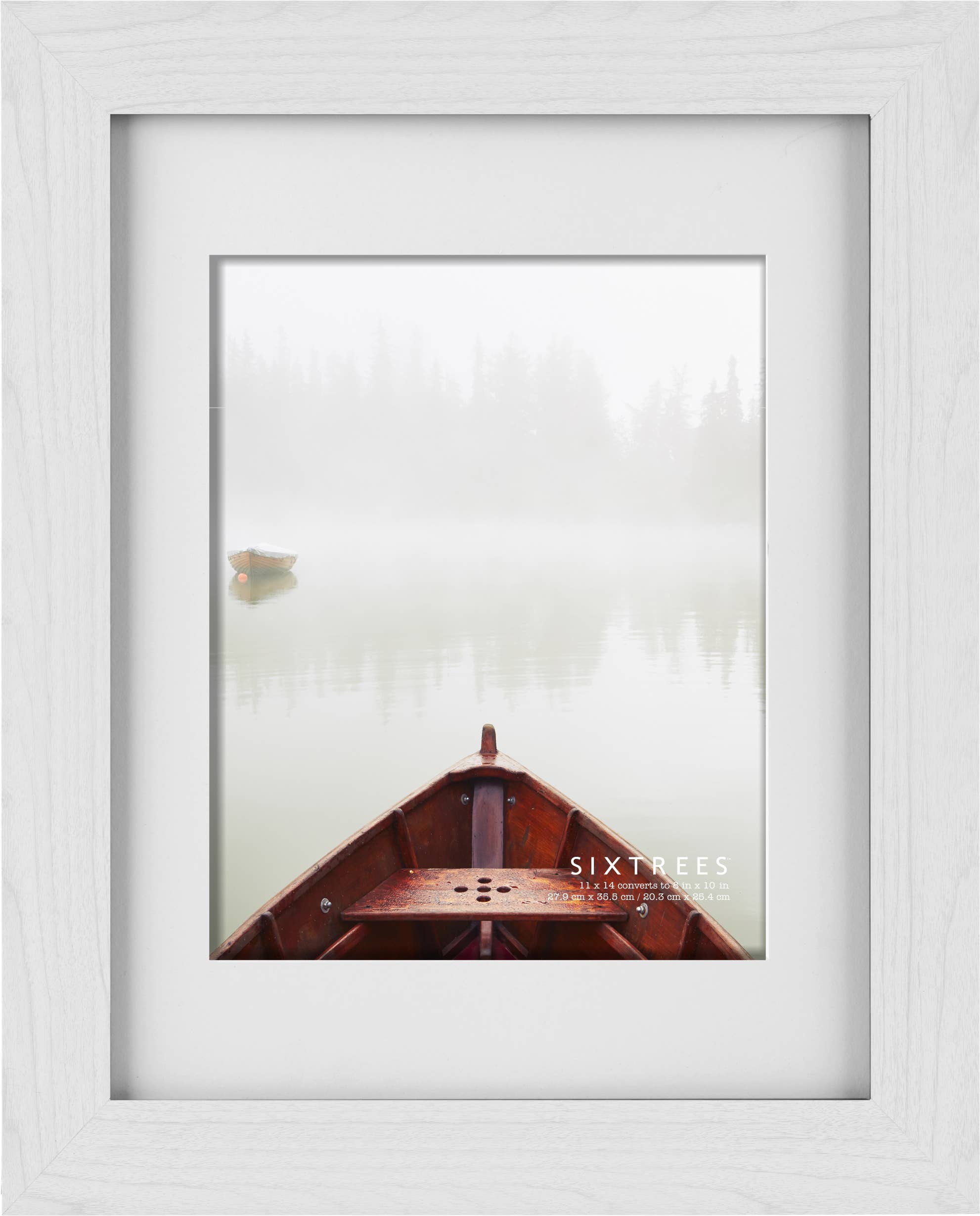 Sixtrees - Wholesale Picture Frame - Cole Matted Collection -11X14 mats to 8X10, 16X20 mats 11X142