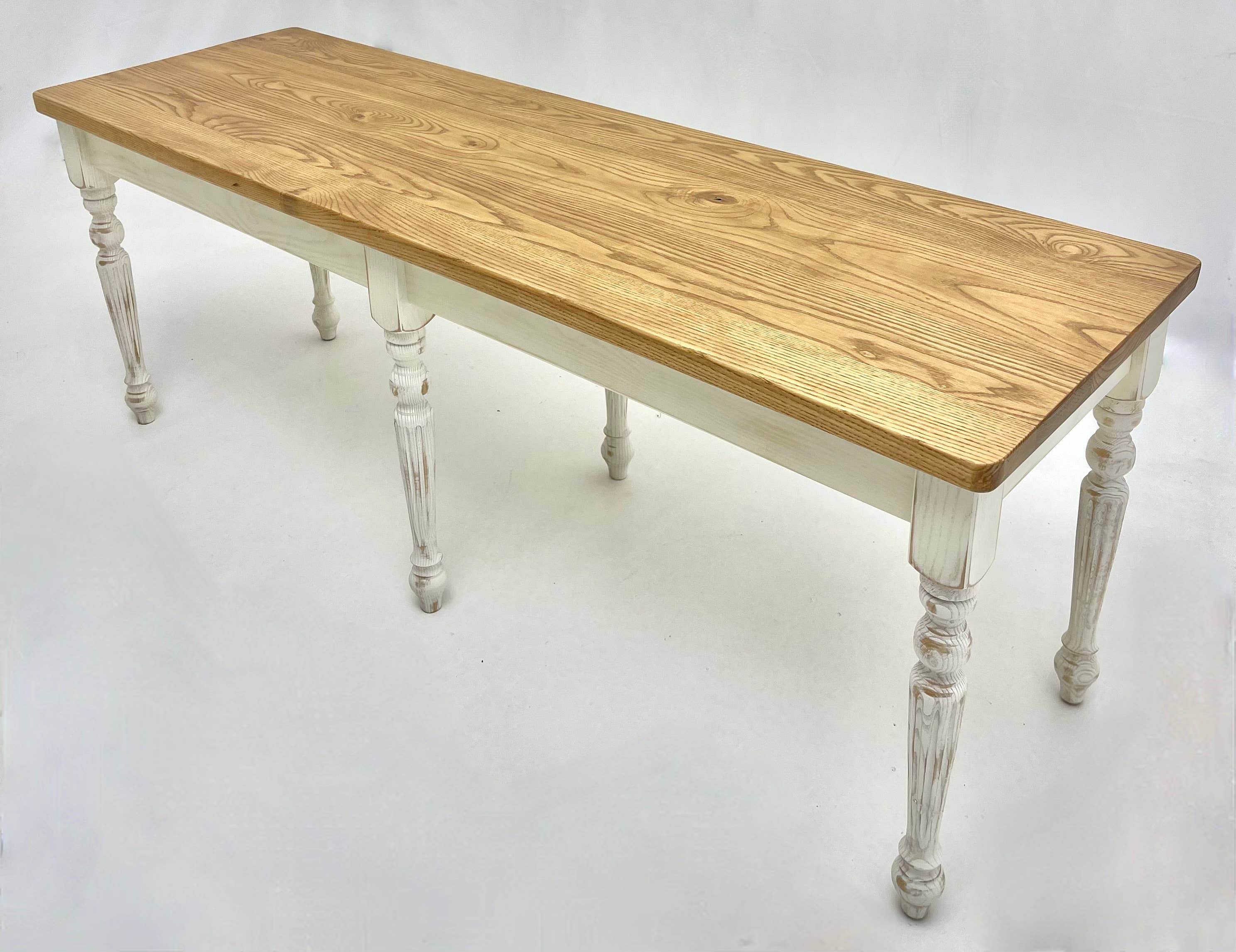 Oak & Post Furniture - Wholesale Bench - bench, french, modern farmhouse, solid wood, accent, kitchen3