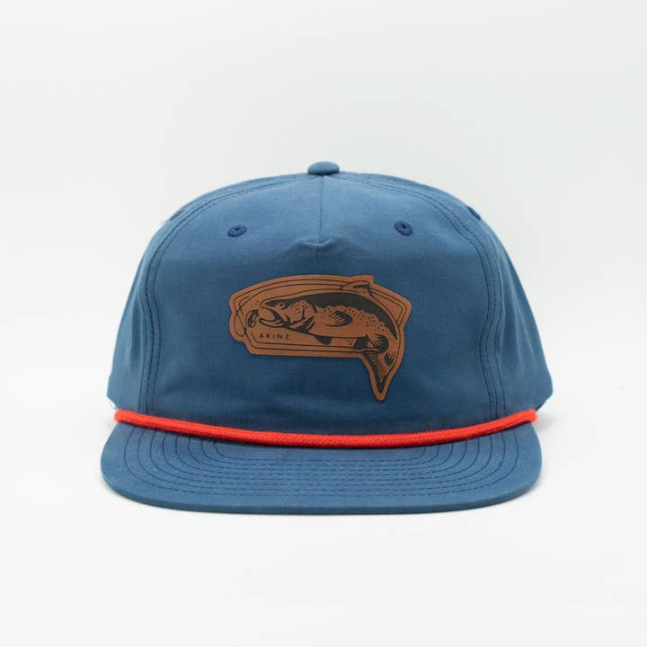 River Runner Rope Hat - Blue for wholesale by Akinz