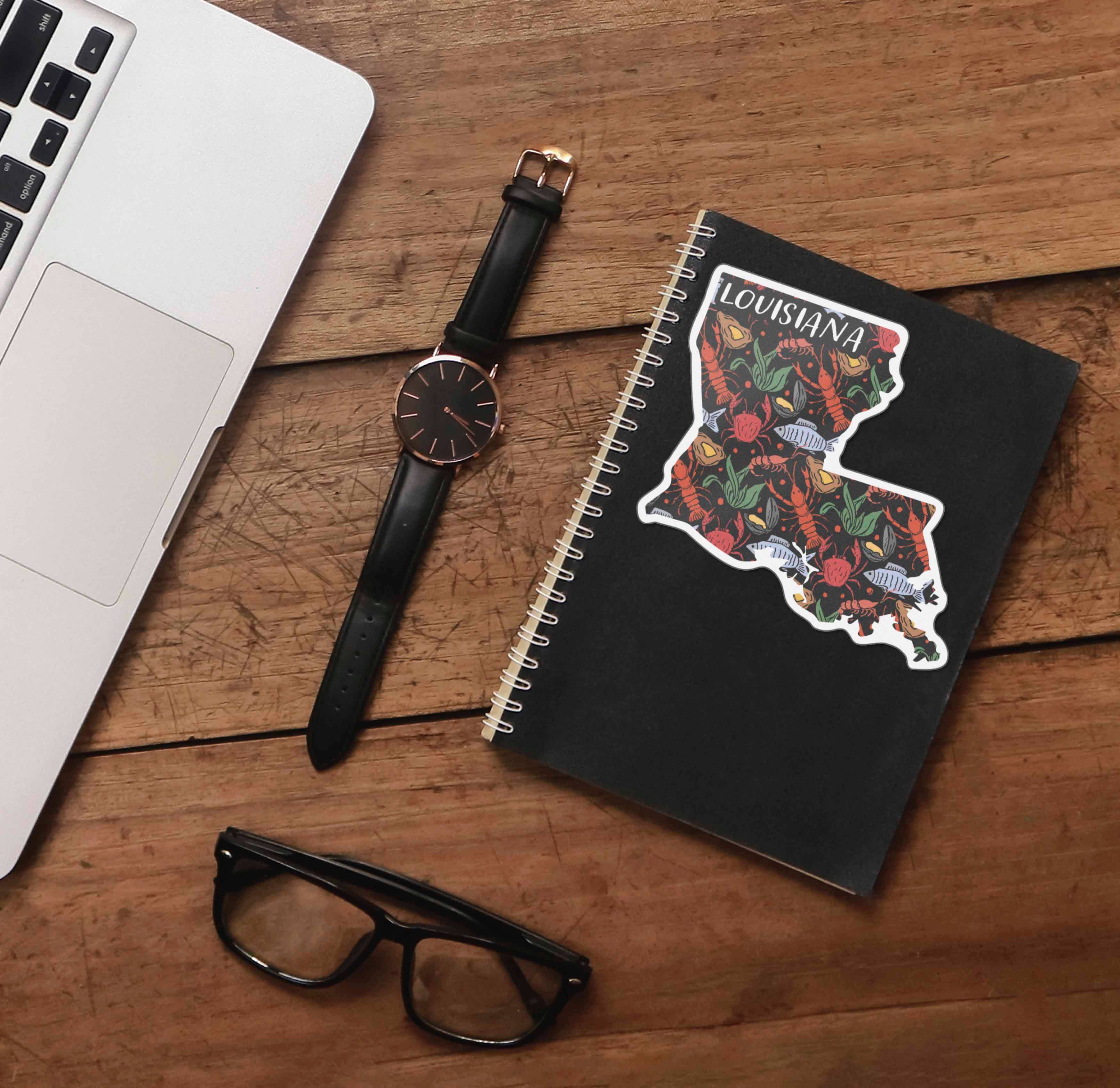 Sentinel Supply - Wholesale Sticker - Louisiana Seafood Sticker - Cute Southern Decals4