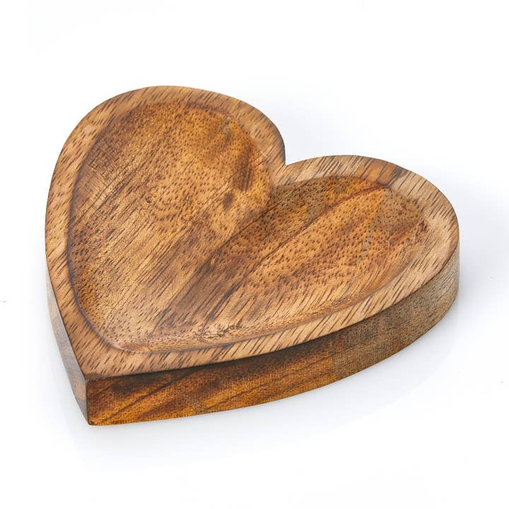 SERRV International - Wholesale Jewelry Dish - Carved Heart Trinket Dish0