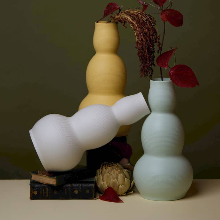 Cold Mountain matte porseleinen kalebas voor wholesale door Middle Kingdom