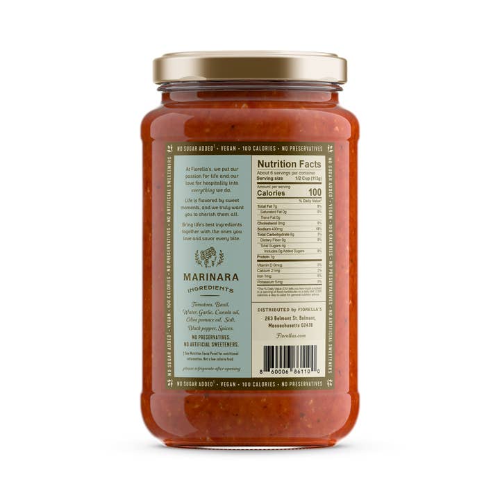 Fiorella's - Vendita all'ingrosso Sughi pronti - Sugo alla marinara di Fiorella1