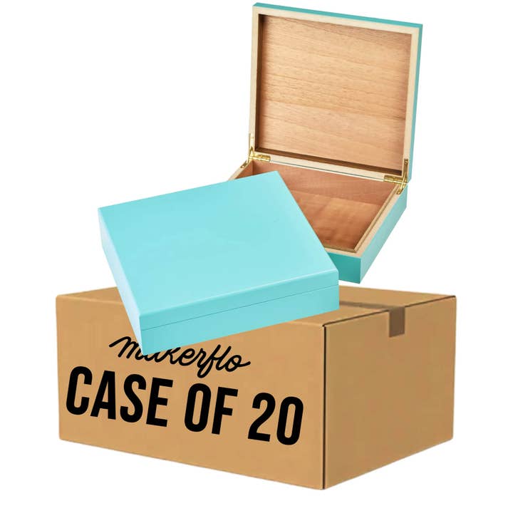 MakerFlo - Wholesale Decorative Box - Valet Box with Cedar Lining - Medium5