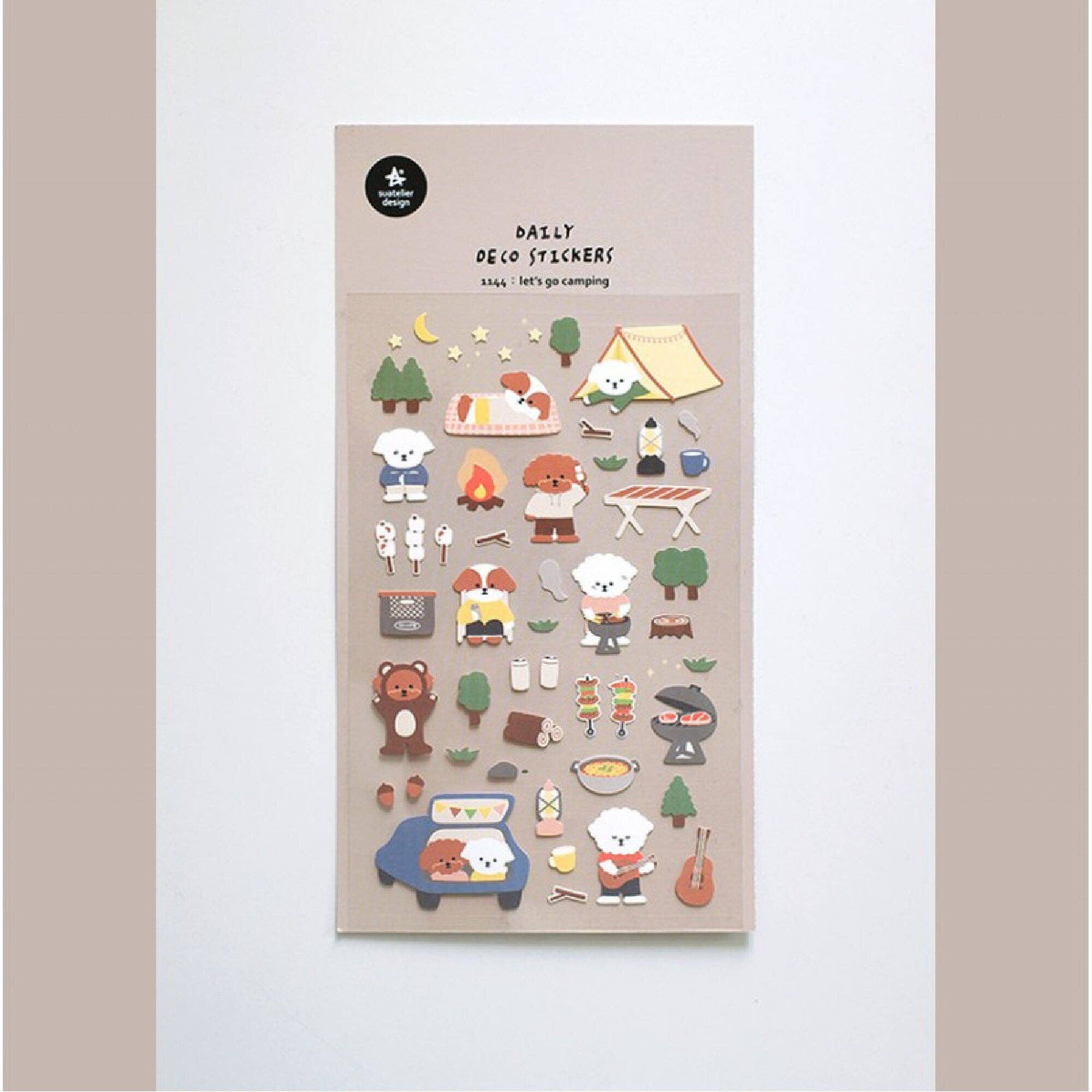 Hello Claws Limited - Wholesale Sticker - Suatelier | Let's go camping0