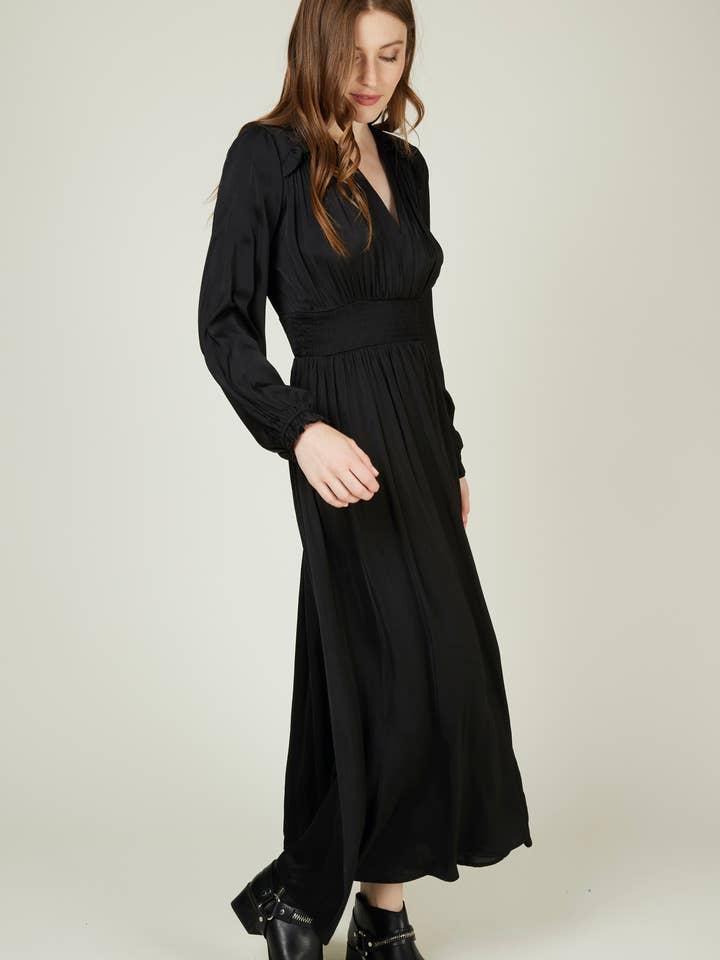 Andy & Lucy - Wholesale Dress - Women's - ATHENA - Long satin dress8