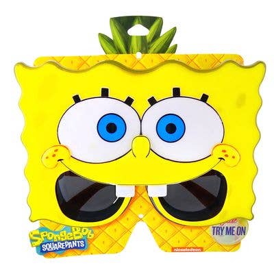 Offiziell lizenzierte Spongebob Squarepants Sun Staches für den Großhandel von H2W dba Sun-Staches