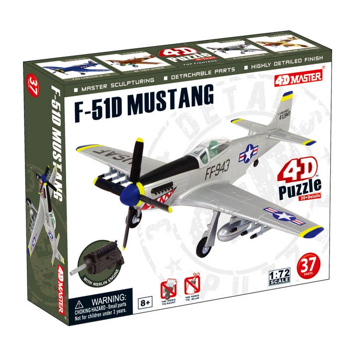 4D 51 Mustang for wholesale by Hansen Game Gift & Toy Company