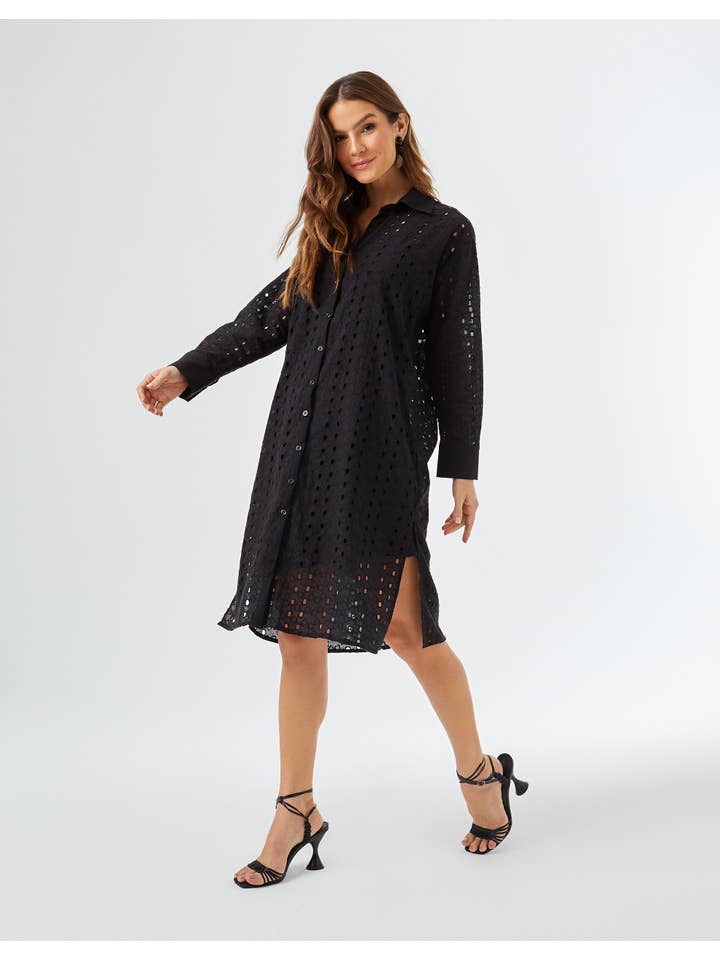 Svart Chemise Laise för wholesale på Faire