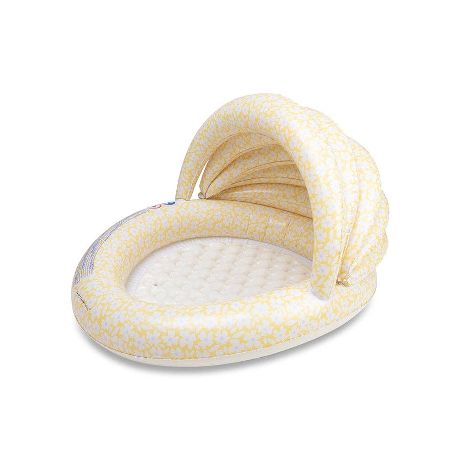 Swim Essentials | Geel Zwembad Ø 100 cm met Zonnescherm for wholesale on Faire