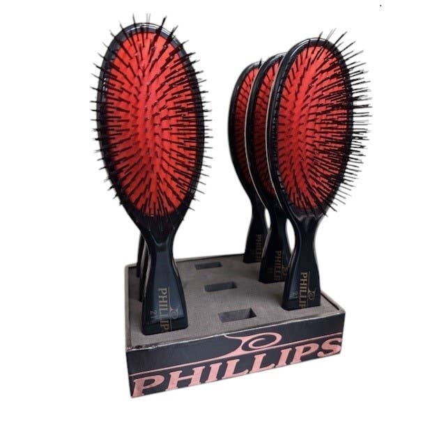 Phillips Brush - Wholesale Hair Brush/Comb - Classic Phillips #21 Paddle Hair Brush with Nylon Bristles