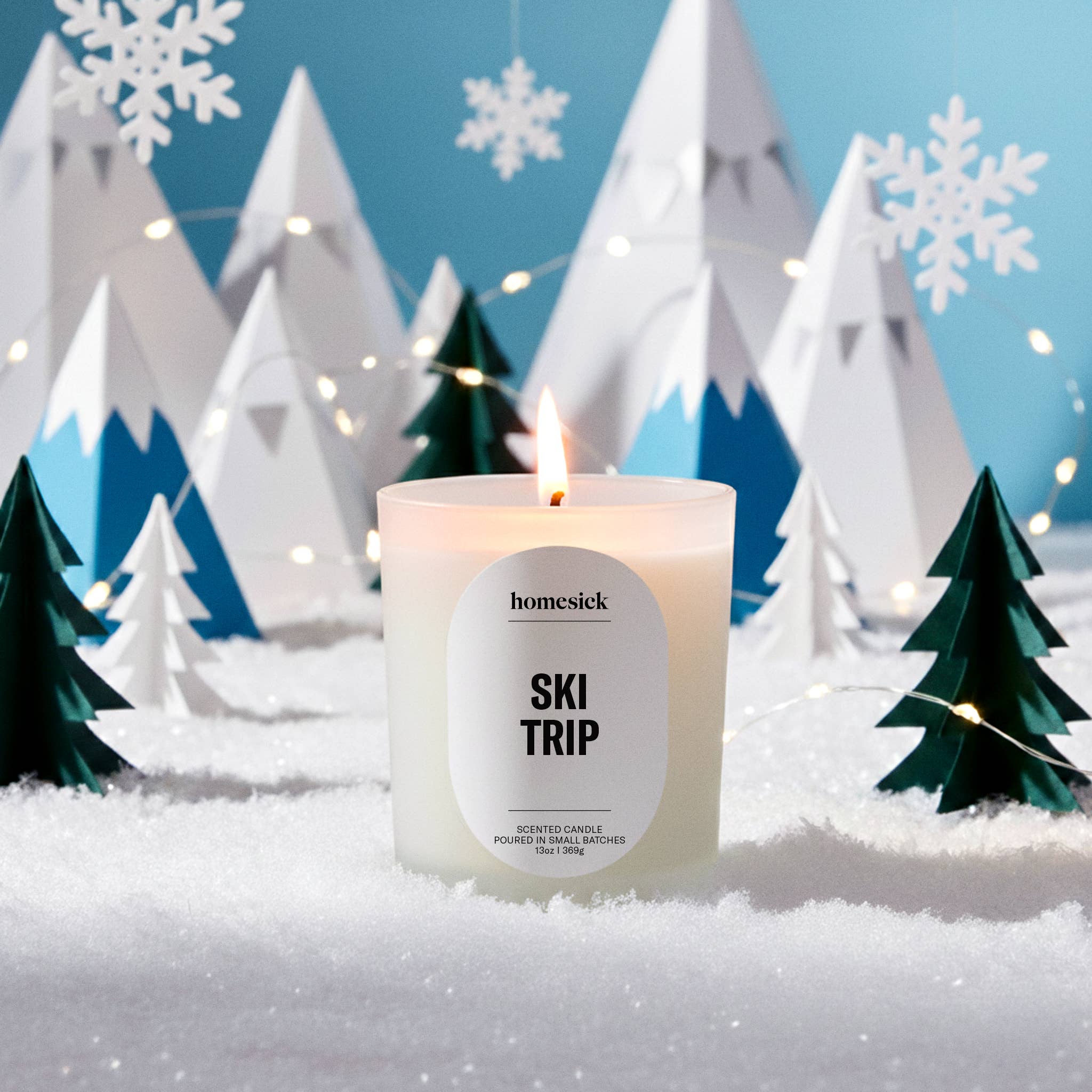Homesick Candles - Wholesale Jar/Filled Candle - Ski Trip Candle1
