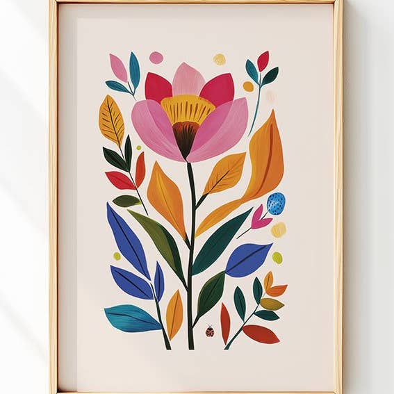 Fleur Totem - Affiche Folk Art et autres tendances Résultats pour creme bohème en vente B2B. Retours gratuits et paiement à 60 jours sur Faire sur Faire.