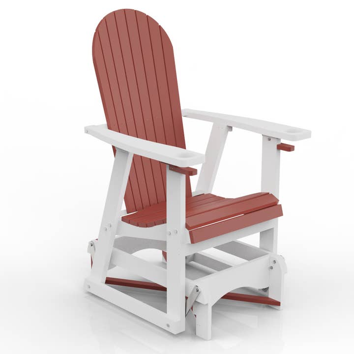Evergreen Patio - Wholesale Adirondack Chair - Poly Stationary Glider