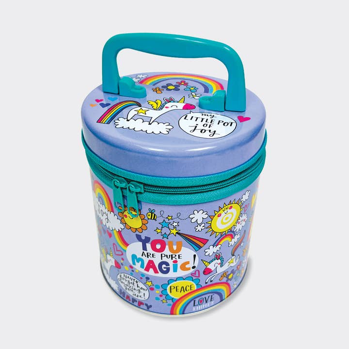 Zipped Tins - My Little Pot of Joy for wholesale by Rachel Ellen Designs