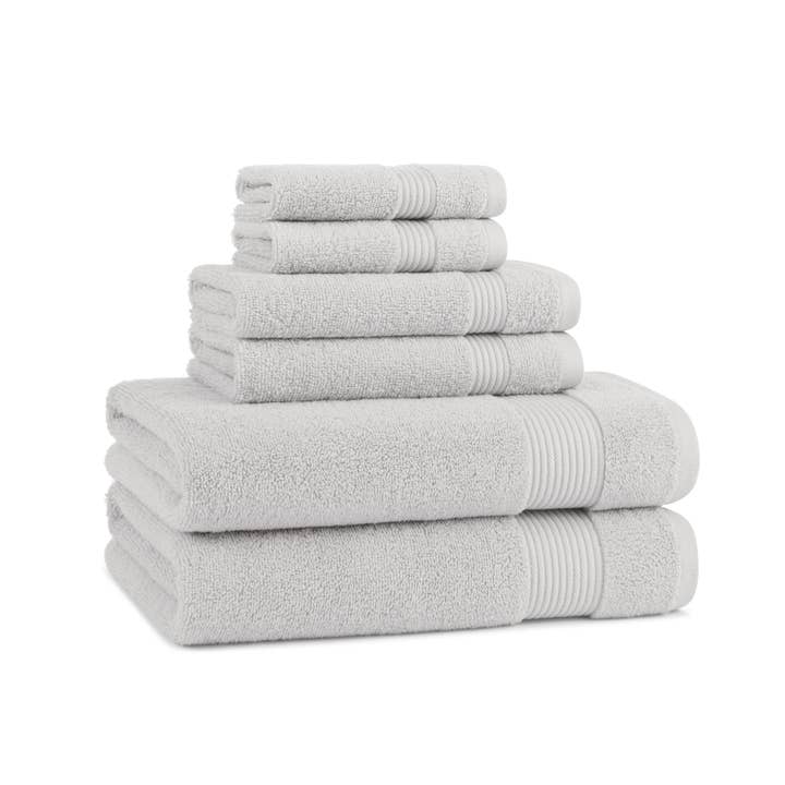 Arkwright Home - Wholesale Towel Set - Host & Home 6-Piece Bath Towel Set, Color options