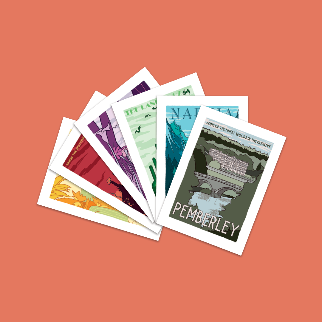 Bookishly (US Duties Paid) – wholesale Sticker – Narnia - Fictional Travel - Vinyl Sticker - Bookish Sticker2