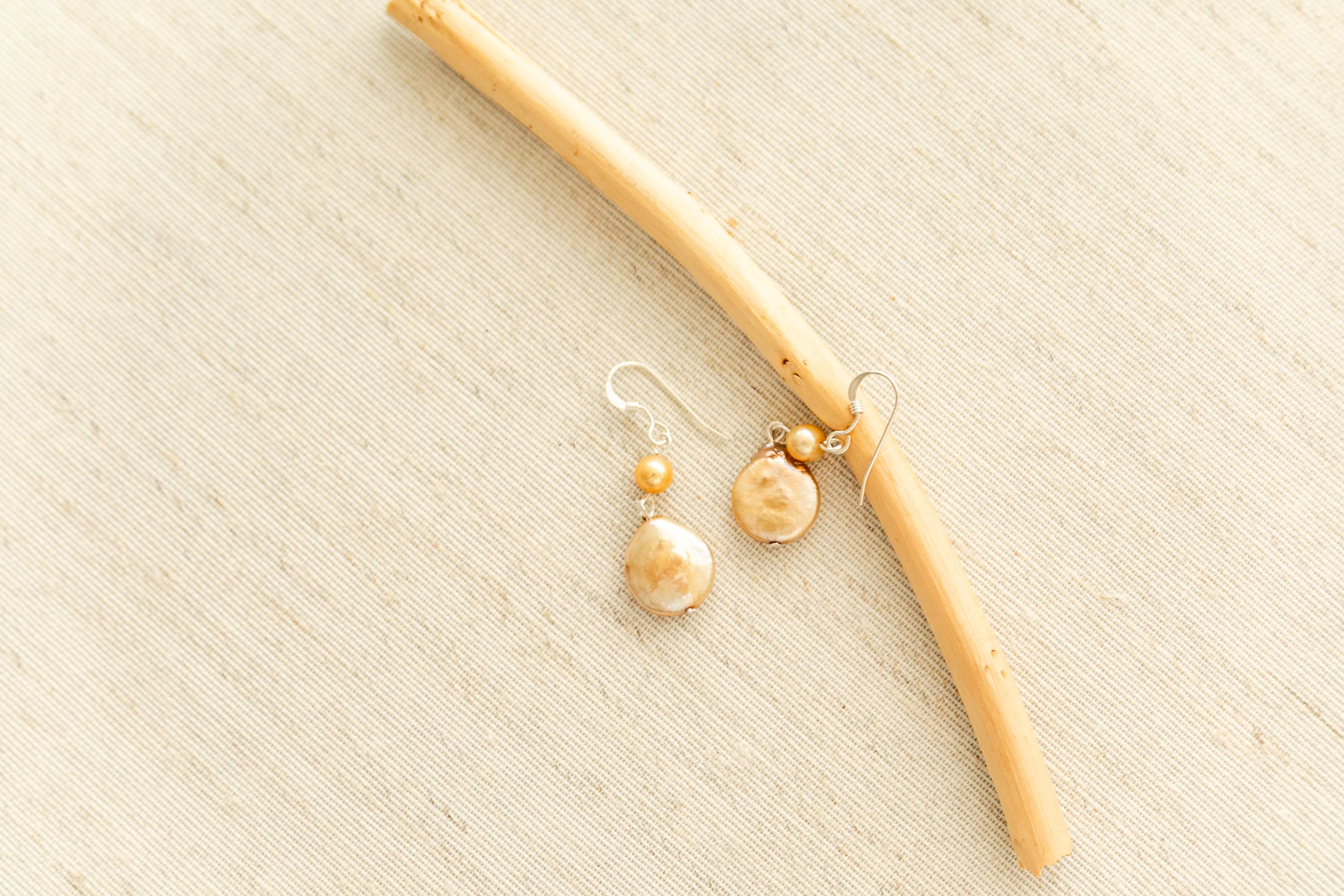 Rahab's Rope - Wholesale Dangle Earrings - Fields of Gold0