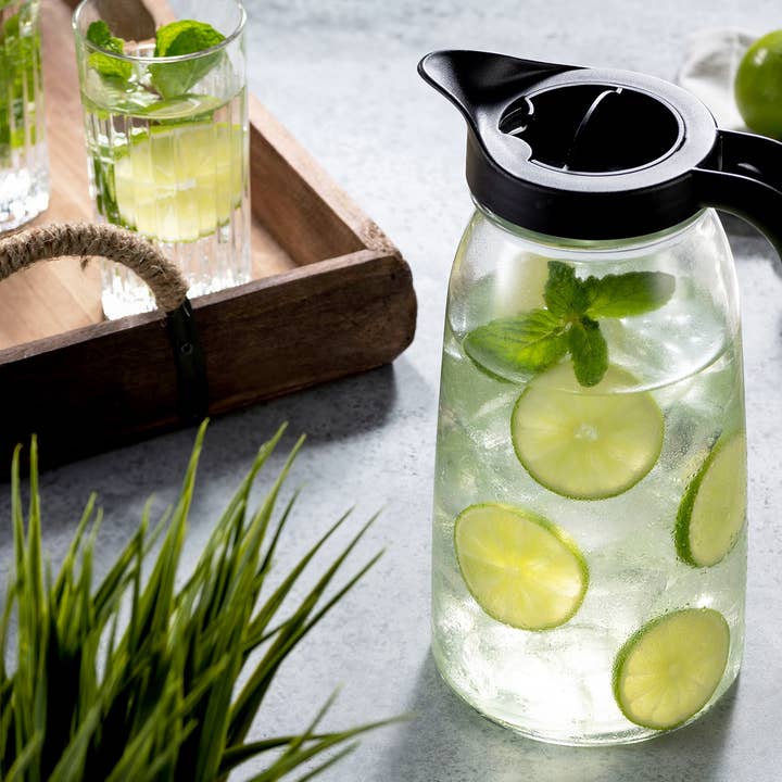 Alpine - Wholesale Pitcher - 4-in-1 Glass Pitcher with Ice and Fruit Infuser, with Lid9