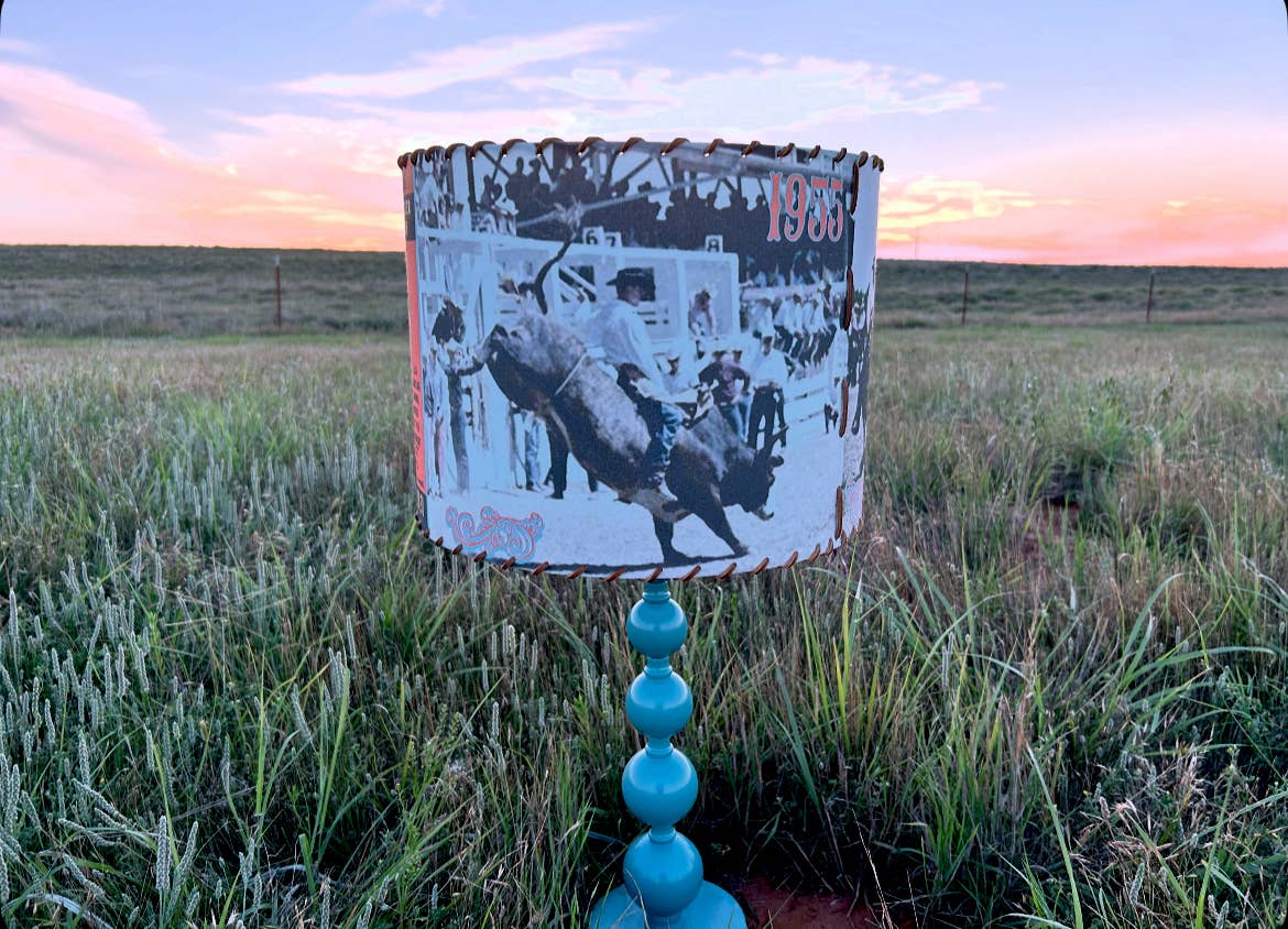 Red Dirt Ranch Clothing Company - Wholesale Lamp Shade - Lampshade Cheyenne Frontier Days 19553