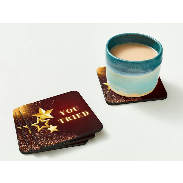 Sous-verre Prix de l'Effort pour la vente par Ron Knight Entertainment, LLC