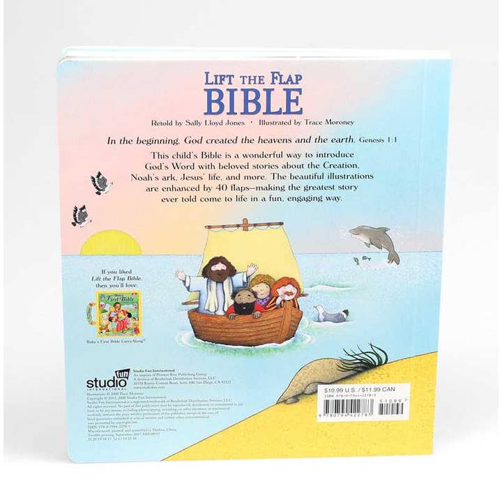 Simon & Schuster - Wholesale Baby & Toddler Book (0-2) - Lift the Flap Bible by2