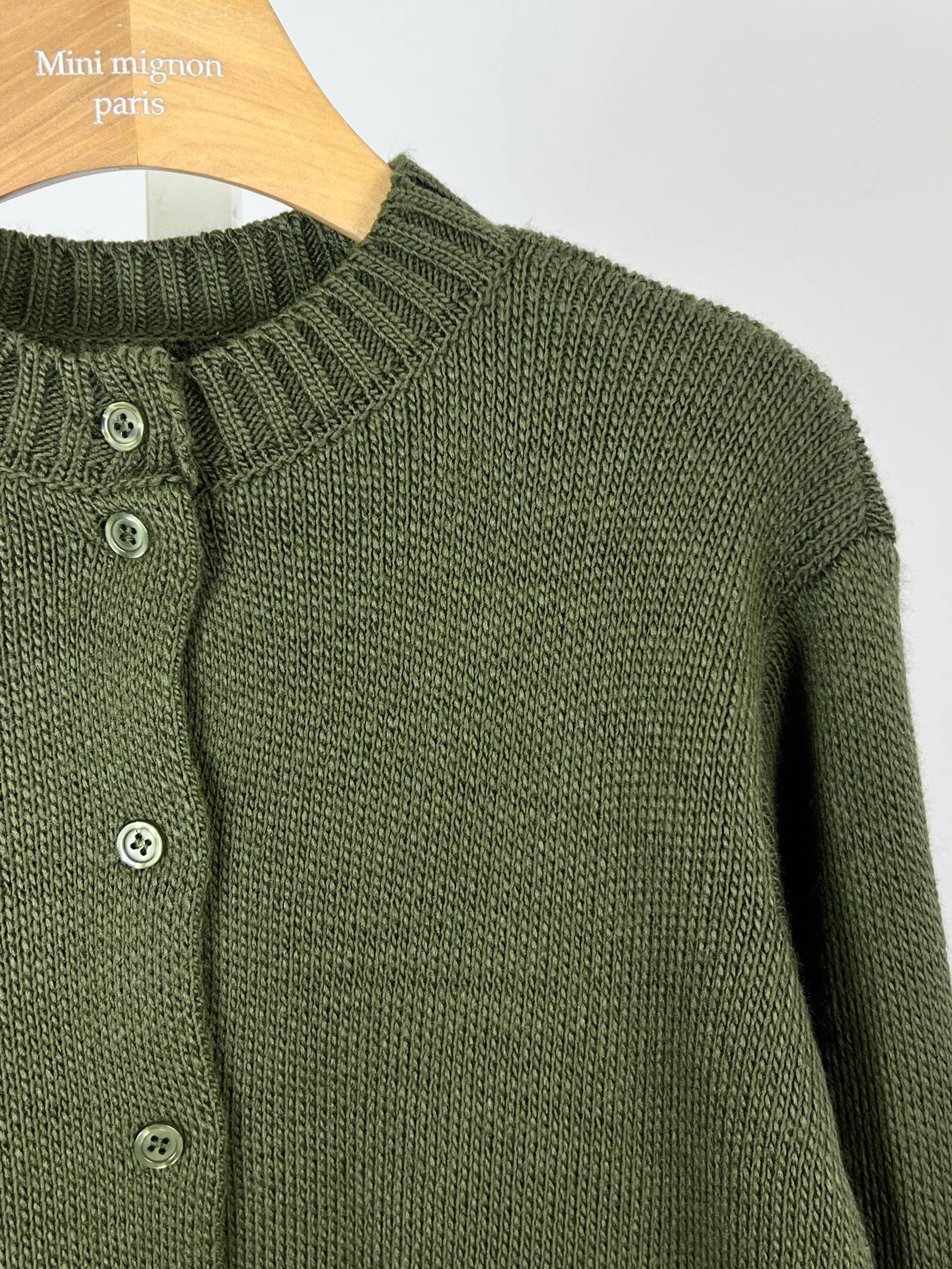 MINI MIGNON PARIS - Wholesale Cardigan - Kinderen - Effen meisjesvest7