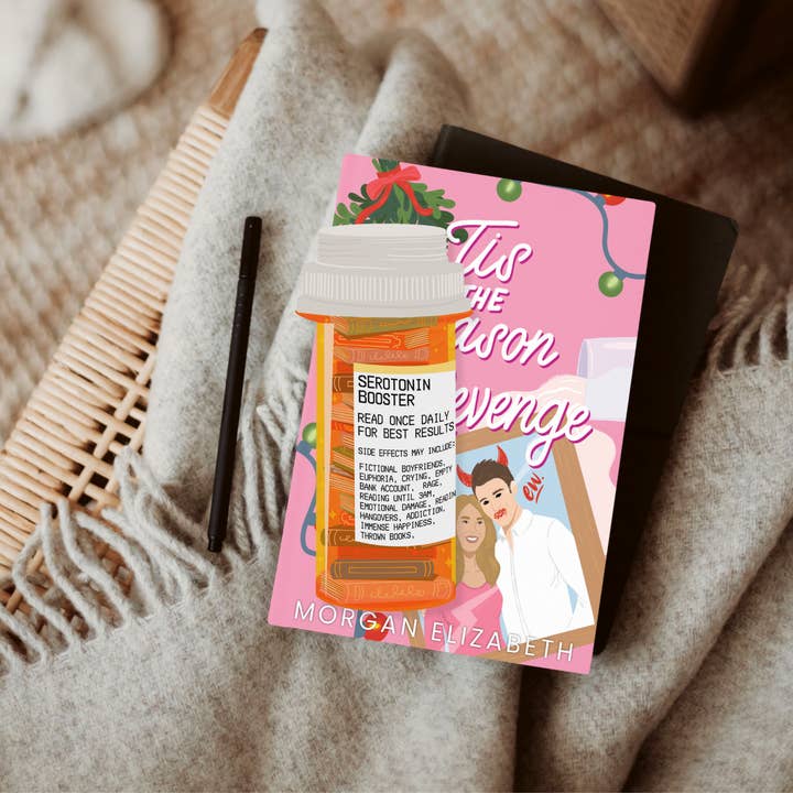 Iced Coffee Book Boyfriend Bookmark (Die Cut) for wholesale by MadiCantStopReading