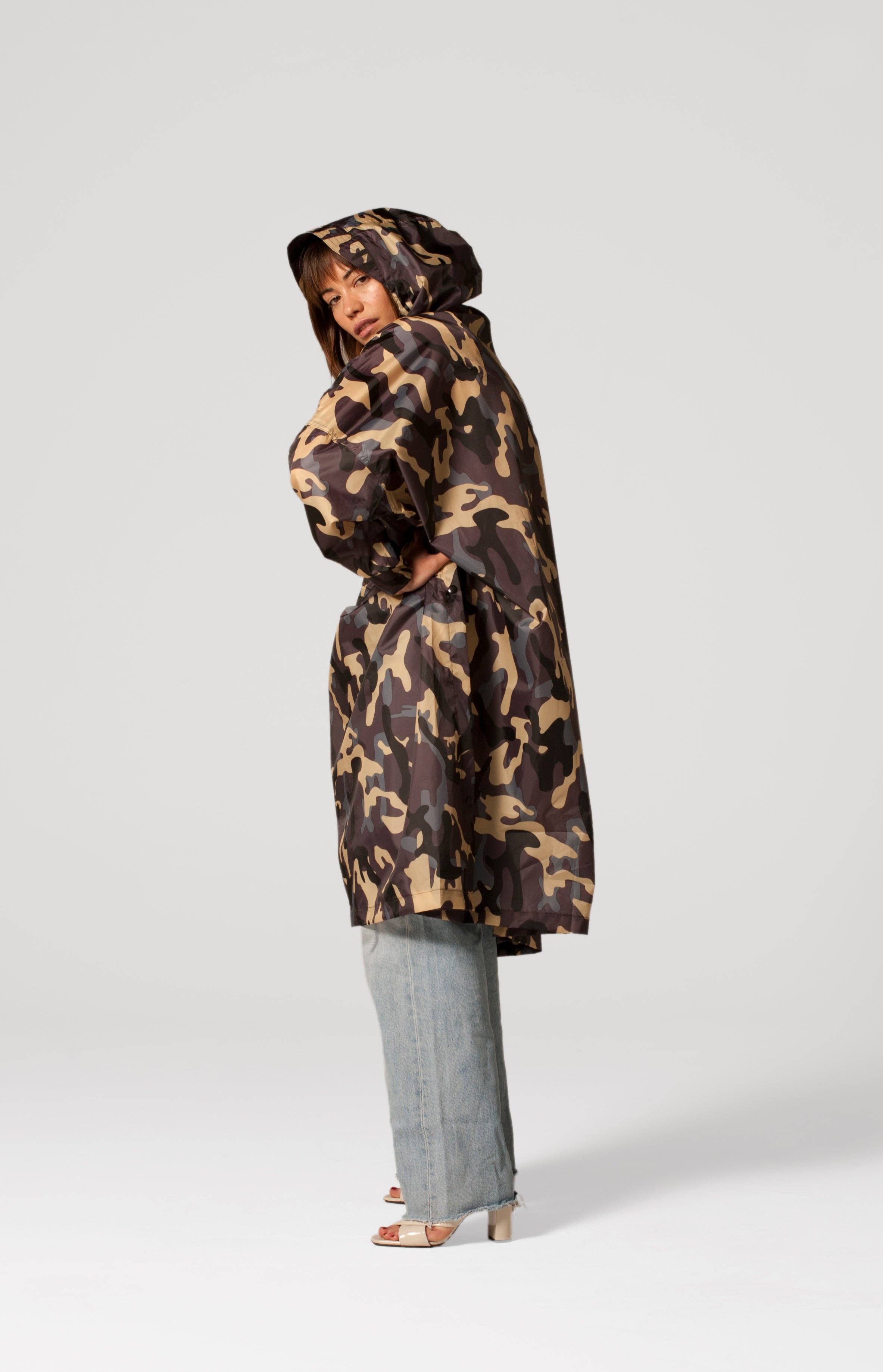 Rainkiss - Wholesale Poncho - Women's - Camo - Rain Poncho3