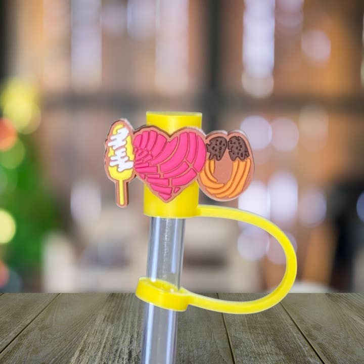 Jag älskar U Conchas Straw Topper för wholesale av Kailex Boutique Wholesale