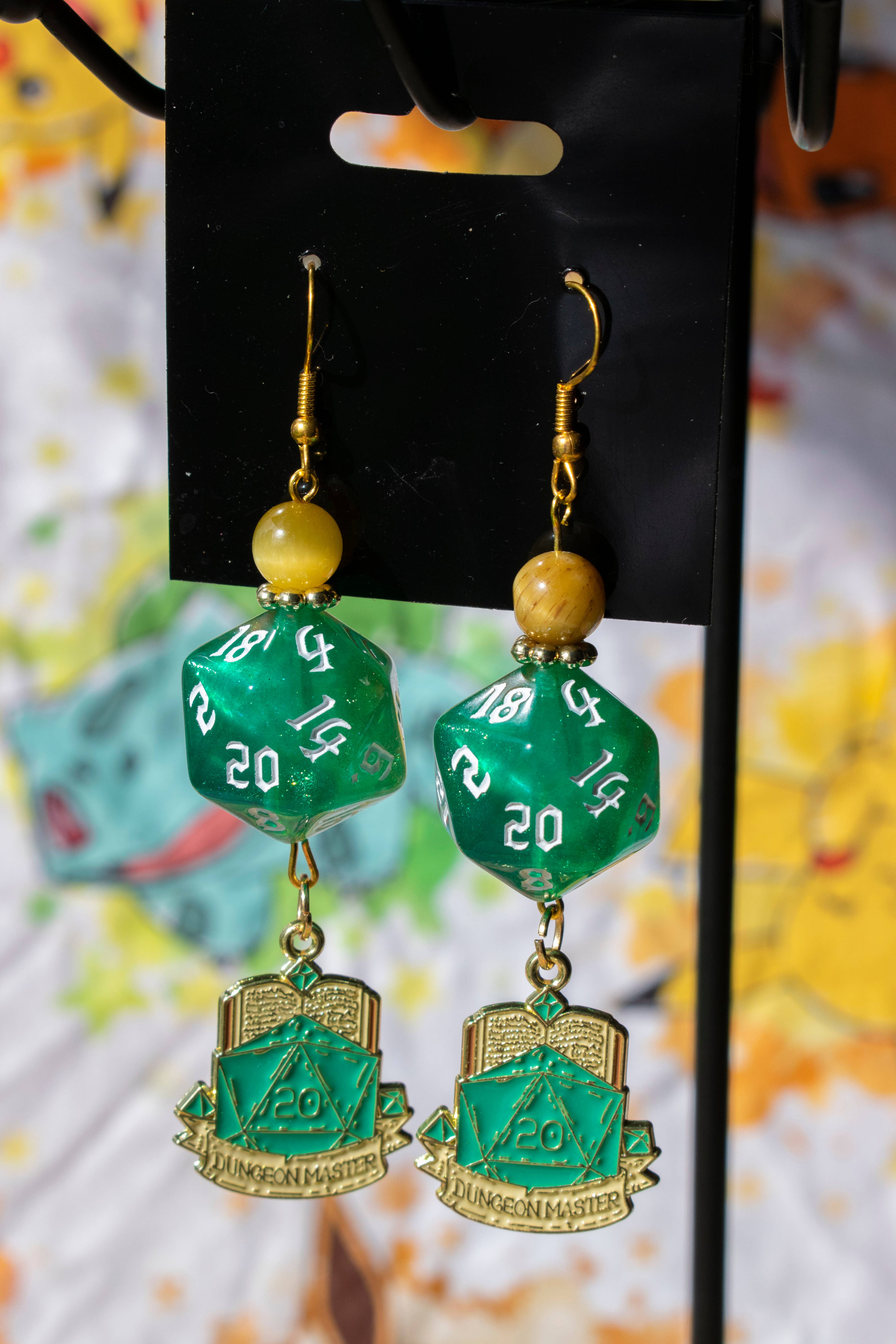 Melody's Menageries (Critical Crystals) - Wholesale Jewelry Set - Dice earring wholesale box33