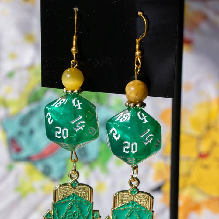 Melody's Menageries (Critical Crystals) - Wholesale Jewelry Set - Dice earring wholesale box33