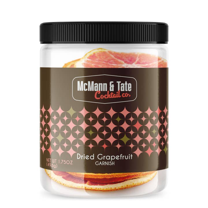 Dried Grapefruit Garnish for wholesale by McMann & Tate Cocktail Co.