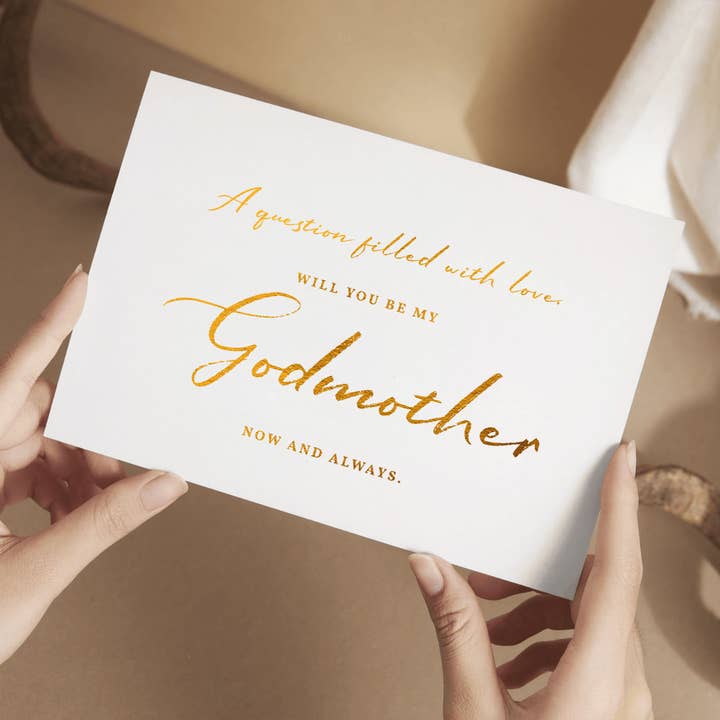 Peetouder Voorstelkaart | Optie Peetmoeder of Peetvader voor wholesale door Printarelle