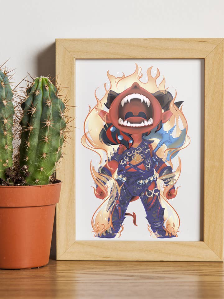 Impressions Karlach pour la vente par Whimsy Lantern