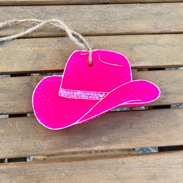 Cowboy Hat Western Flare Car Freshies for wholesale by Spark Sunshine Designs