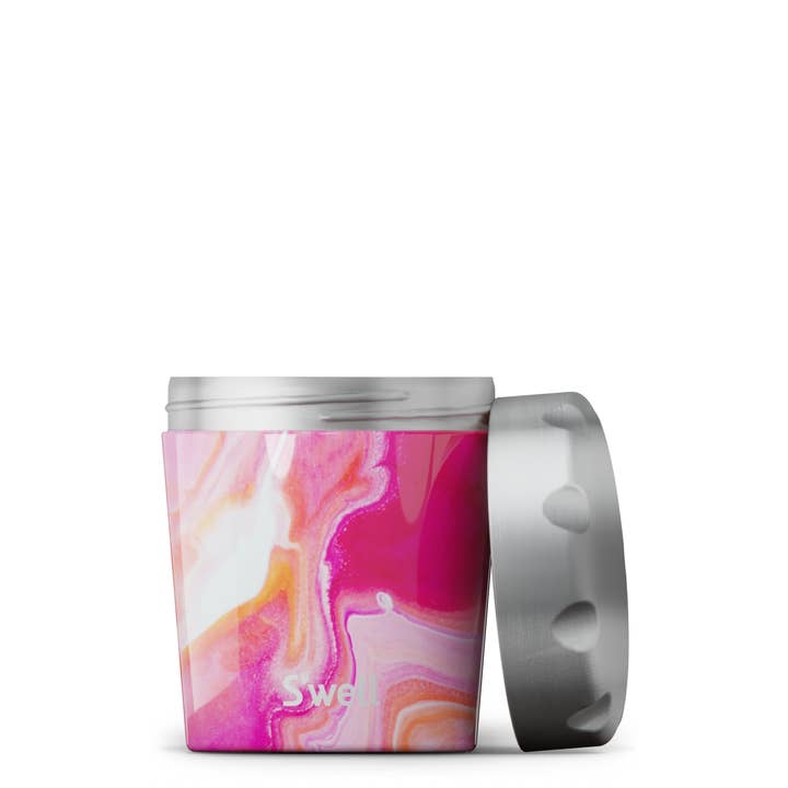 S'well - Vente Cuillères à glace - Refroidisseur de crème glacée Rose Agate3