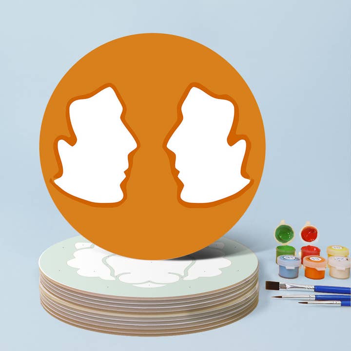 6 Piece Christmas Placemat Set 20cm - Set 20 for wholesale by Paint Your Numbers